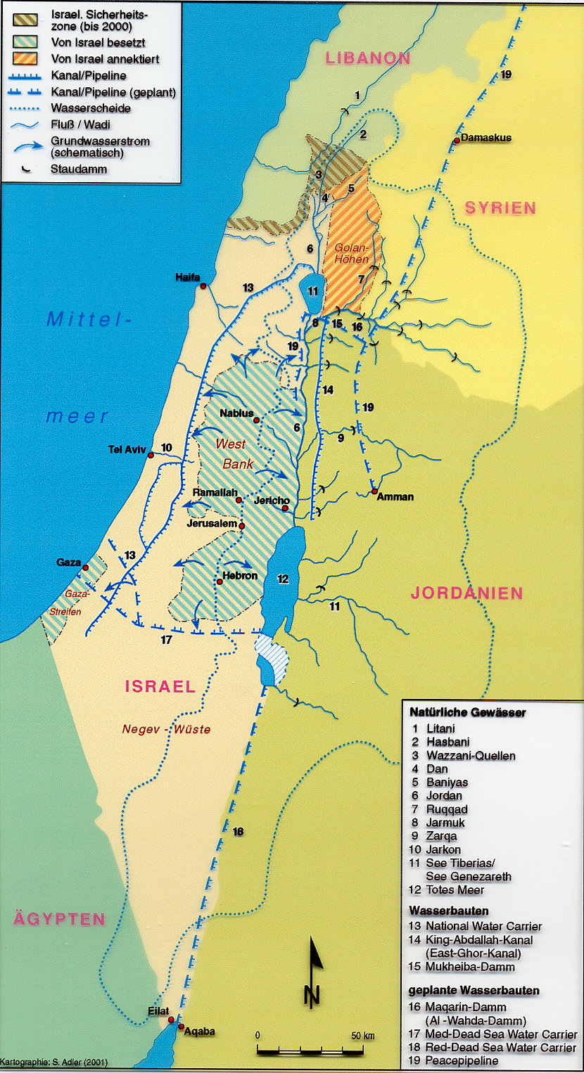 Wasserkonflikt Israel