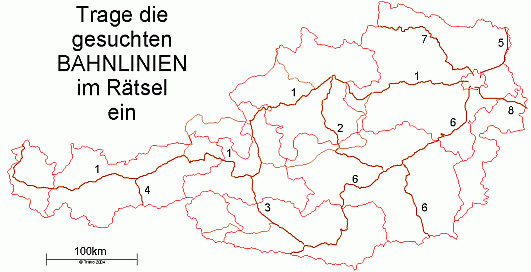 Bahnlinien